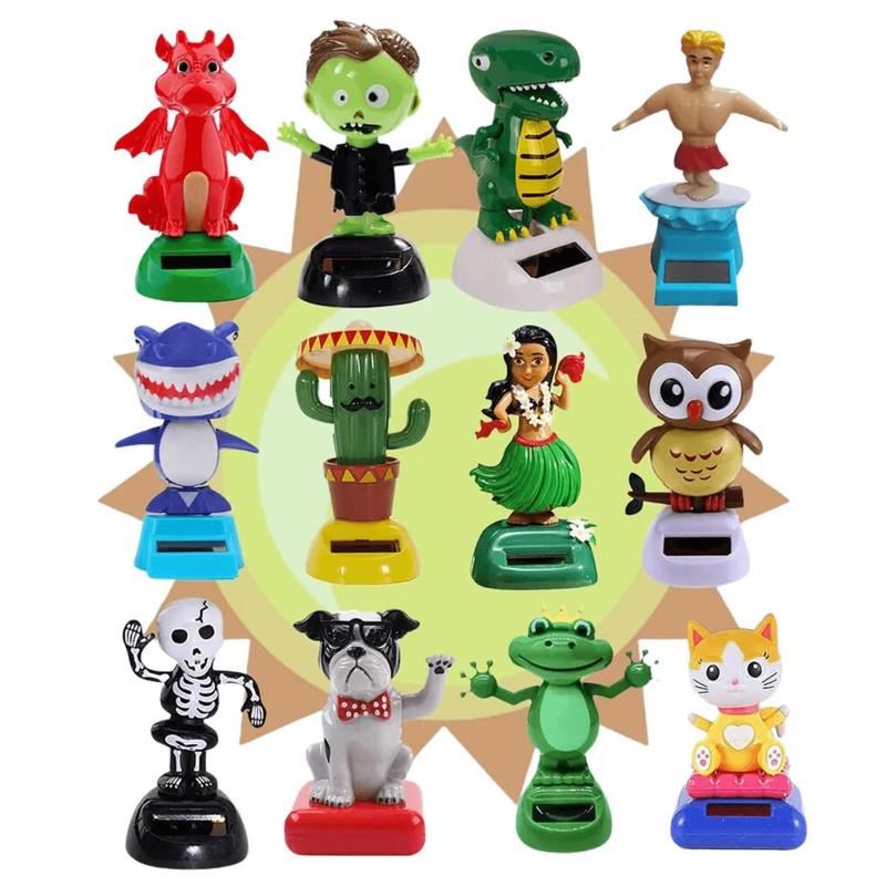 Brinquedo Solaris Dance Boneco Sortido Se Move Na Luz Solar